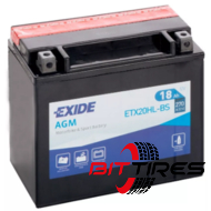 Exide ETX20HL-BS 18Ah 270A 12V R AGM (87x155x175)