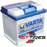 VARTA (C22) BLUE dynamic 52Ah 470A 12V R (175x190x207)