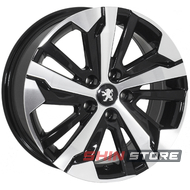 Zorat Wheels BK5837 7x17 5x108 ET40 DIA65.1 BP