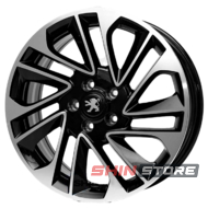 Replica Peugeot RX703 7x17 5x108 ET46 DIA67.1 BMF