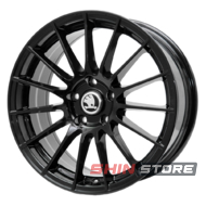 Replica Skoda 3309 7.5x17 5x112 ET40 DIA73.1 Black