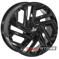 Zorat Wheels D1166 7.5x19 5x114.3 ET45 DIA67.1 Black