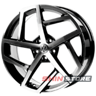 Replica VW6108 8x18 5x112 ET45 DIA57.1 BMF