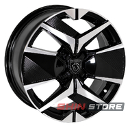 Zorat Wheels BKY1256 6.5x16 4x108 ET32 DIA65.1 MCB