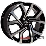 Zorat Wheels BK5125 7.5x17 5x100 ET45 DIA57.1 BKP