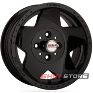 Disla Futura 5.5x13 4x98 ET5 DIA58.6 Black