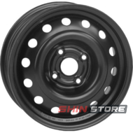 Кременчуг Т1301 DAEWOO: Lanos, Sens, Nexia, Opel Corsa, Kadett 5x14 4x100 ET49 DIA56.6 Black