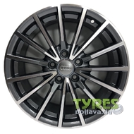 Replica Audi CT1209 7.5x17 5x112 ET42 DIA57.1 GMF