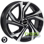 Zorat Wheels BK5762 6x15 5x108 ET44 DIA63.4 BP
