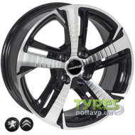Zorat Wheels BK5514 7x16 4x108 ET25 DIA65.1 BP