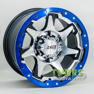 GT VL07G 8x15 6x139.7 ET0 DIA108.2 Blue
