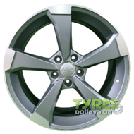 Replica Audi R6101 8x18 5x112 ET35 DIA66.45 SGMF