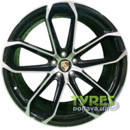 Replica Porsche 878 9.5x21 5x130 ET46 DIA71.56 BMF