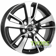 Replica TOYOTA CT-2359 7.5x17 5x114.3 ET39 DIA60.1 BMF