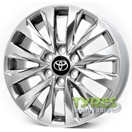 Replica Toyota LC300 8x20 6x139.7 ET60 DIA95.1 Chrom