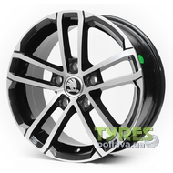 Replica Skoda RB279 6.5x15 5x112 ET38 DIA0 BMF