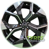 Replica Audi 6109 9.5x22 5x112 ET25 DIA66.45 BMF