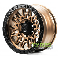 Off Road Wheels OW1705 8.5x17 6x139.7 ET0 DIA110 SBrLB