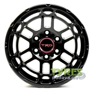 Replica TY883TRD 8x17 6x139.7 ET5 DIA106.1 Black