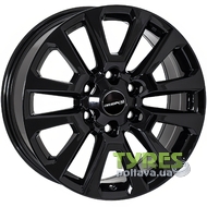 Zorat Wheels BK5881 7.5x18 6x139.7 ET25 DIA106.1 Black