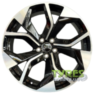 Replica A5480 10x22 5x112 ET25 DIA66.5 Black