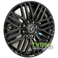 Mercedes OEM A4634014000 9.5x22 8x165.1 ET60 DIA0 Black