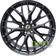 KONIGSRADER KR3 8.5x19 5x108 ET45 DIA72.6 Black