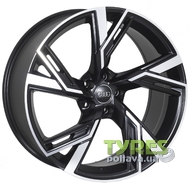 Zorat Wheels BK5632 8.5x19 5x112 ET25 DIA66.6 MT BLK MF