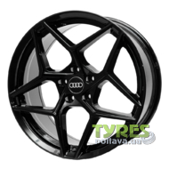 Replica Audi 5540 8.5x19 5x112 ET35 DIA66.6 Black