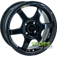 VLF ULF11 6.5x15 4x100 ET38 DIA73.1 Black