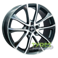 Replica Audi GT DIM5024 8.5x19 5x112 ET40 DIA66.45 GMF