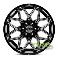 Off Road Wheels OW8110 10x20 12x135 ET-24 DIA106.1 GBW/MS