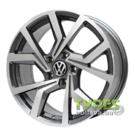 Replica Volkswagen RB103 7.5x17 5x112 ET40 DIA57.1 GMF