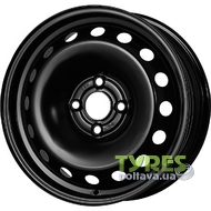 Magnetto Wheels R1-1593 6x15 4x100 ET43 DIA56.5 Black