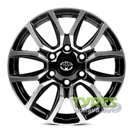 Replica TY3131 7.5x18 6x139.7 ET25 DIA106.1 BMF
