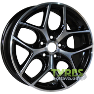 Replica F2026 7x17 5x108 ET50 DIA63.4 BMF