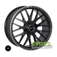 Replica Mercedes MR1261 8.5x19 5x112 ET38 DIA66.6 SBLP