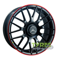 Replica Mercedes R2 8x18 5x112 ET38 DIA66.56 MOCB/RL