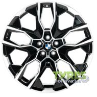 Replica B3151 10.5x21 5x112 ET43 DIA66.6 BMF