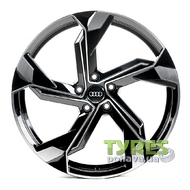 Replica Audi A-633 9.5x22 5x112 ET26 DIA66.6 GBMF