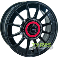 GT LP60 6.5x15 4x100 ET38 DIA73.1 Black