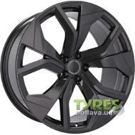 Racing line B1637 10x22 5x112 ET21 DIA66.6 BL