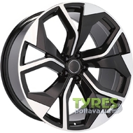 Racing line B1637 9.5x21 5x112 ET20 DIA66.5 BP