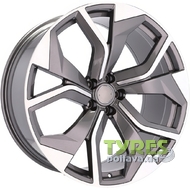 Racing line B1637 10x22 5x112 ET26 DIA66.5 GP