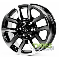 Replica TY962 7.5x17 6x139.7 ET25 DIA106.1 BMF