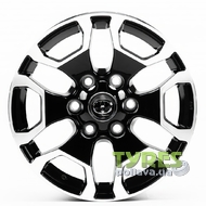 Replica TY963 7.5x17 6x139.7 ET25 DIA106.2 BMF