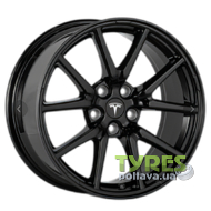 Replica Tesla 2113 8.5x18 5x114.3 ET40 DIA64.1 Dark GMP