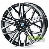 Replica B0312 9.5x19 5x120 ET40 DIA72.6 BMF