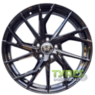 KONIGSRADER KR4 8.5x19 5x114.3 ET45 DIA72.6 Black