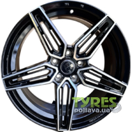 Flow Forming FF582 8x18 5x108 ET35 DIA73.1 Black